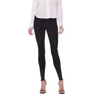 McQ Alexander McQueenEngineered Leggings with faux leather panels Size Small